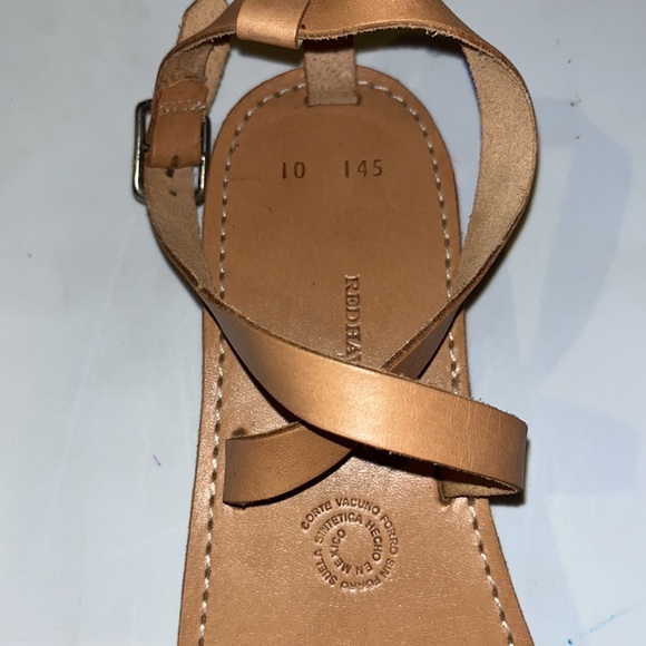 Redhawk Boot Co. Natural Genuine Leather Gladiator Sandals (149) Women’s 10 NEW - Picture 7 of 9